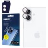 Szkło hartowane na obiektyw 3MK Hardy Lens Protection Pro do Apple iPhone 16/16 Plus Różowy