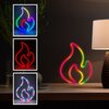Neon LED MANTA SNL58RGB Płomień Zasilanie USB