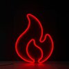 Neon LED MANTA SNL58RGB Płomień Ulica i numer budynku Matuszewska 14