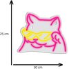 Neon LED MANTA SNL97PK Kot Kształt Kot