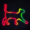 Neon LED MANTA SNL60RGB Kot Kształt Kot