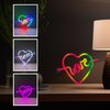 Neon LED MANTA SNL59RGB Serce Love Zasilanie USB