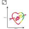 Neon LED MANTA SNL59RGB Serce Love Kolor Wielokolorowy