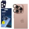 Szkło hartowane na obiektyw 3MK Hardy Lens Protection Pro do Apple iPhone 16 Pro/16 Pro Max Brązowy