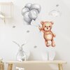 Naklejki na ścianę SIPO Miś z balonikami WS63036 Rodzaj Naklejki na ścianę