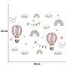 Naklejki na ścianę SIPO Balony i tęcze WS63040 Motyw Balony