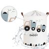 Kosz na zabawki SIPO Ciężarówki I Love Daddy XL Wymiary (GxSxW) [cm] 35 x 35 x 45