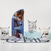 Kosz na zabawki SIPO Koparki I Love Mommy XL Szerokość [cm] 35