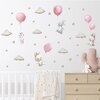 Naklejki na ścianę SIPO Króliki z balonami WS63028 Rodzaj Naklejki na ścianę