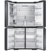 Lodówka SAMSUNG RF65A977FSG EF Family Hub Side by Side No frost 182.5cm Grafitowa stal Liczba półek 4