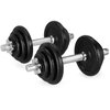Zestaw hantli SPOKEY Egir (2 x 10.5 kg)