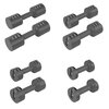 Zestaw hantli SPOKEY Multibell (2 x 2.5 kg) Liczba sztuk w opakowaniu 2