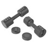 Zestaw hantli SPOKEY Multibell (2 x 2.5 kg) Zacisk Nie