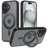 Etui TECH-PROTECT AirStand360 MagSafe do Apple iPhone 16 Czarny mat
