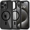 Etui TECH-PROTECT AirHybrid Magsafe do Apple iPhone 16 Pro Przezroczysto-czarny