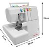 Maszyna do szycia Overlock ARKA RADOM Owerlok 700 s Prędkość szycia [obr/min] 1300