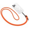 Smycz do telefonu TECH-PROTECT C1S Rope Crossbody Strap Neon Pomarańczowo-czarny Kolor Pomarańczowo-czarny