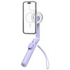 Uchwyt selfie SPIGEN S571W MagSafe Bluetooth Tripod Fioletowy Spust migawki Nie