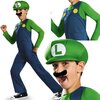 Strój karnawałowy DISGUISE Super Mario Luigi 110-122 cm