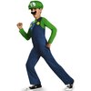 Strój karnawałowy DISGUISE Super Mario Luigi 110-122 cm Wiek 4-6 lat