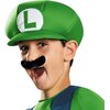 Strój karnawałowy DISGUISE Super Mario Luigi 110-122 cm Kolor Niebiesko-zielony