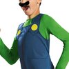 Strój karnawałowy DISGUISE Super Mario Luigi 110-122 cm Postać Super Mario Luigi