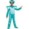 Strój karnawałowy DISGUISE Minecraft Diamentowa Zbroja 109-126 cm Płeć Dziewczynka