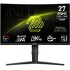 Monitor MSI MAG 275CQRF QD E2 27" 2560x1440px 180Hz 0.5 ms [GTG] Curved