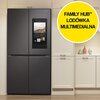 Lodówka SAMSUNG RF65A977FSG EF Family Hub Side by Side No frost 182.5cm Grafitowa stal Liczba półek na butelki 0