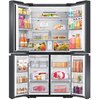 Lodówka SAMSUNG RF65A977FSG EF Family Hub Side by Side No frost 182.5cm Grafitowa stal Liczba półek 4