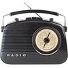 Radio NEDIS RDFM5000BK Przenośne Analogowe Czarny Wymiary (szer. x wys. x głęb.) 75 x 240 x 310 mm