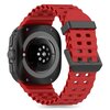 Pasek TECH-PROTECT IconBand Pro do Samsung Galaxy Watch Ultra 47mm Czerwony Materiał TPU