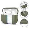Etui na słuchawki TECH-PROTECT Silicone do Apple Airpods Pro 1/2 Zielony Kompatybilność Apple AirPods Pro 2 gen