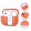 Etui na słuchawki TECH-PROTECT Silicone do Apple Airpods Pro 1/2 Pomarańczowy Kompatybilność Apple AirPods Pro 2 gen