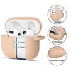 Etui na słuchawki TECH-PROTECT Silicone Hook do Apple Airpods 3 Beżowy Możliwość ładowania Nie
