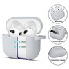 Etui na słuchawki TECH-PROTECT Silicone Hook do Apple Airpods 3 Szary Możliwość ładowania Nie