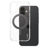 Etui PANZERGLASS Feature Kickstand Case MagSafe do Apple iPhone 16 Przezroczysto-czarny