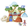 Zestaw figurek HASBRO Spidey i super-kumple Domek na drzewie Baza Dino-Webs F94775L0 Seria Spidey i Super-kumple