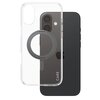 Etui PANZERGLASS Feature Kickstand MagSafe do Apple iPhone 16 Plus Przezroczysto-czarny