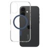 Etui PANZERGLASS Flagship MagSafe do Apple iPhone 16 Przezroczysto-niebieski