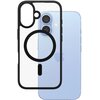 Etui PANZERGLASS HardCase MagSafe do Apple iPhone 16 Przezroczysto-czarny