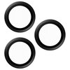 Szkło hartowane na obiektyw PANZERGLASS Hoops do Apple iPhone 16 Pro/16 Pro Max Czarny