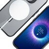 Etui 3MK Satin Guardx MagCase do Apple iPhone 16 Pro Przezroczysto-czarny Gwarancja 12 miesięcy
