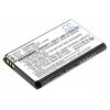 Prostokątny akumulator z białą etykietą zawiera tekst: "Model No: CS-HUM750XL, Part No: HB5A2H, HB751750, Rating: 3.7V 1100mAh / 4.07Wh, Li-ion Battery Pack". Na etykiecie znajdują się również ostrzeżenia dotyczące użytkowania, logo "Cameron Sino" oraz na