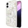 Etui CASE-MATE Floral Gems MagSafe do Apple iPhone 16 Plus Złoty
