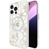Etui CASE-MATE Floral Gems MagSafe do Apple iPhone 16 Pro Max Złoty