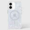 Etui CASE-MATE Twinkle MagSafe do Apple iPhone 16 Srebrny Dominujący kolor Srebrny