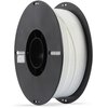 Czarna szpula filamentu do drukarki 3D z kolorowym wzorem przypominającym rozprysk farby. Na szpuli widnieje tekst: "CREALITY 3D PRINTER FILAMENT", "CR-PETG", "Diameter: 1.75MM", "Net Weight: 1KG", "Extruder Temp: 230°C-250°C", oraz "Share with Us" z trze
