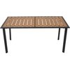 Stół ogrodowy PATIO Solar Brązowo-czarny