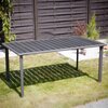 Stół ogrodowy PATIO Solar Antracytowy Materiał Stal